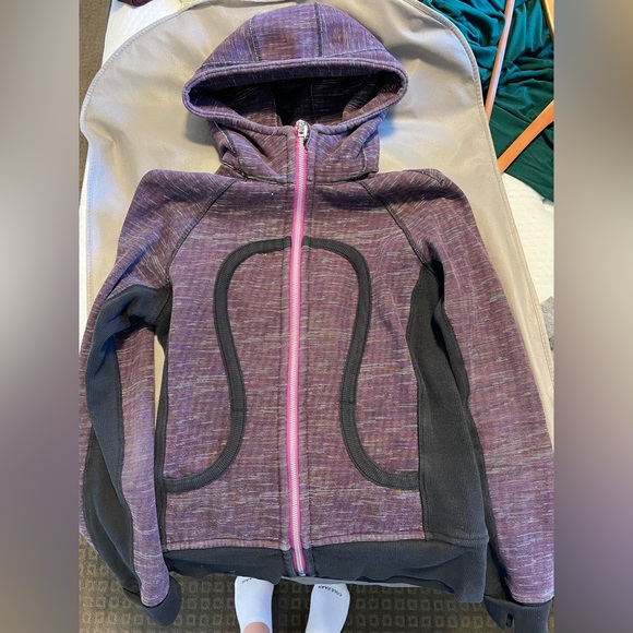 Lululemon purple Scuba hoodie, Size 4 - Picture 1 of 3